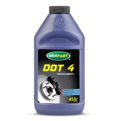 Жидкость тормозная Oil Right Dot-4 455 г