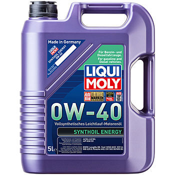 Масло моторное Liqui Moly Synthoil Energy 0/40 API SM