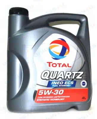 Масло моторное Total 5W-30 Quartz Ineo ECS синтетическое 4л