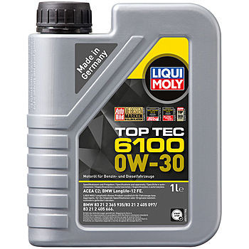 Масло моторное Liqui Moly Top Tec 6100 0/30 ACEA C2