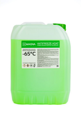 Антифриз MAGNA HOAT Standard Engine Coolant G-11 Green -65