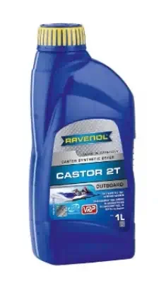 Масло Ravenol Outboard Castor 2T синтетическое 1л