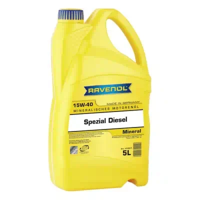 Масло моторное Ravenol 15W-40 Spezial Diesel B2 CD минеральное 5л