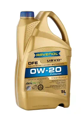 Масло Ravenol 0/20 VMP DFE SN Plus/SP GF-6A синтетическое 5 л