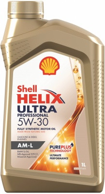 Масло моторное Shell Helix Ultra Professional AM-L 5/30 API SN/CF