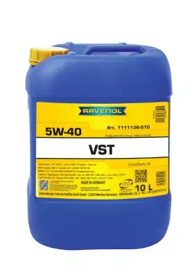 Масло моторное Ravenol 5W-40 VST A3/B4 CF/SN синтетическое 10л