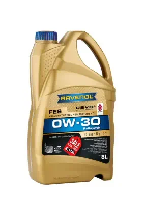 Масло моторное Ravenol 0W-30 FES C2 синтетическое 8л