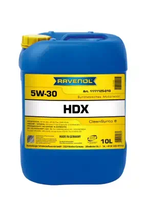 Масло Ravenol 5/30 HDX SN Plus/GF-6A полусинтетическое 10л