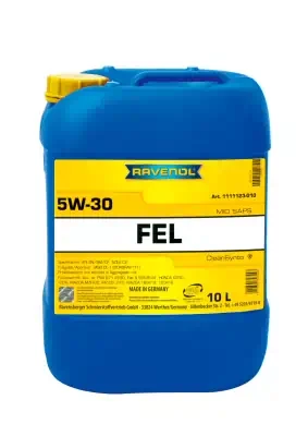 Масло Ravenol 5W-30 FEL C2 CF/SN синтетическое 10л