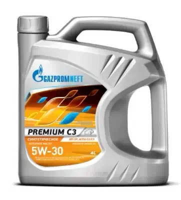 Масло моторное Gazpromneft 5W-30 Premium C3 4л