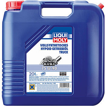 Масло трансмиссионное Liqui Moly Vollsynthetisches Hypoid Getriebeoil Truck 75/90 API GL4/GL5