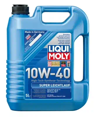 Масло моторное LiquiMoly 10W-40 Super Leichtlauf синтетическое SL/CF А3/В3 5л