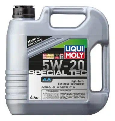 Масло моторное LiquiMoly 5W-20 Special Tec AA НС синтетическое SM Ilsac GF-4 4л