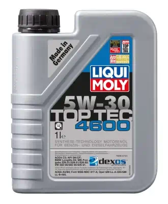 Масло моторное LiquiMoly 5W-30 Top Tec 4600 НС синтетическое SN/CF C2/C3 1л