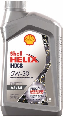 Масло моторное Shell Helix HX8 5/30 ACEA A5/B5