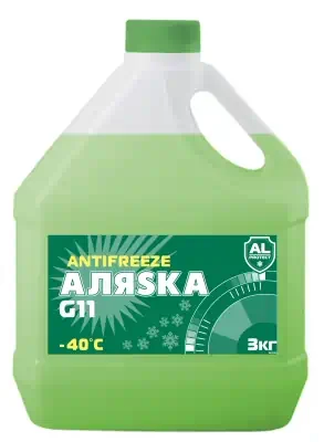 Антифриз Аляска green - 40 G11 3 кг