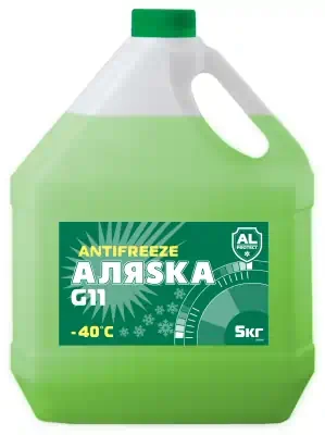 Антифриз Аляска green - 40 G11 5 кг