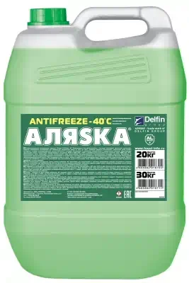 Антифриз Аляска green - 40 G11 20 кг