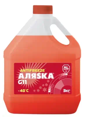 Антифриз Аляска red - 40 G11 3 кг