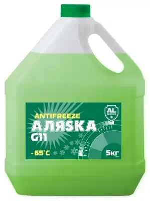 Антифриз Аляска green - 65 5 кг