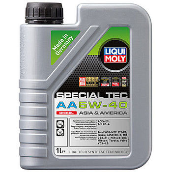 Масло моторное Liqui Moly Special Tec AA Diesel 5/40 API CK-4