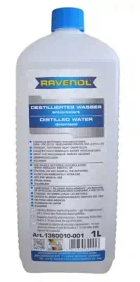 Вода дистиллированная 1 л RAVENOL