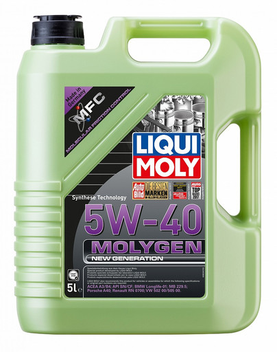 Масло моторное Liqui Moly Molygen New Generation 5/40 API SN/CF