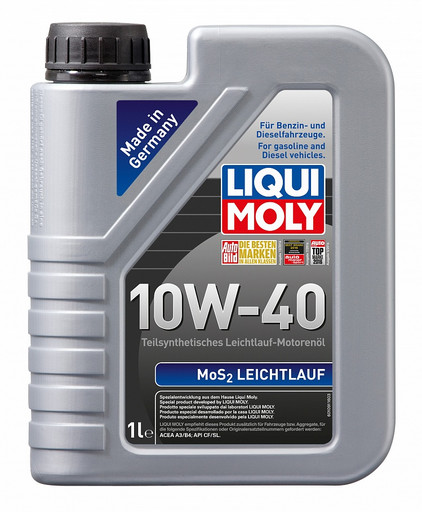 Масло моторное Liqui Moly MoS2 LeichtLauf 10/40 API SL/CF