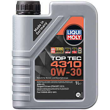 Масло моторное Liqui Moly Top Tec 4310 0/30 ACEA C2