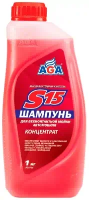 Автошампунь для б/мойки AGA концентрат 1 л