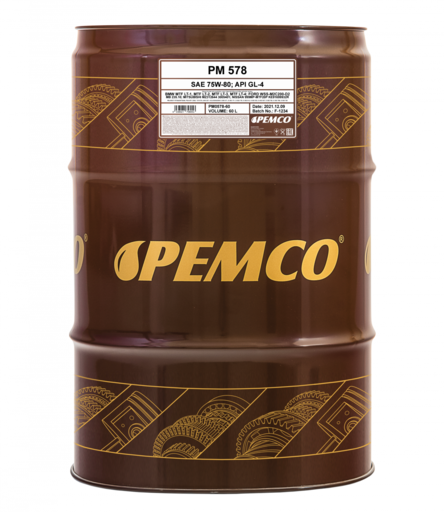 Масло трансмиссионное Pemco 578 75/80 API GL-4