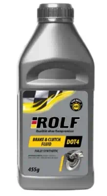 Жидкость тормозная ROLF Brake & Clutch Fluid Dot-4 455 г