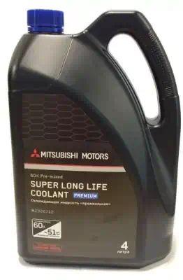 Антифриз Mitsubishi Super Long life Coolant Premium (-51) 4 кг синий