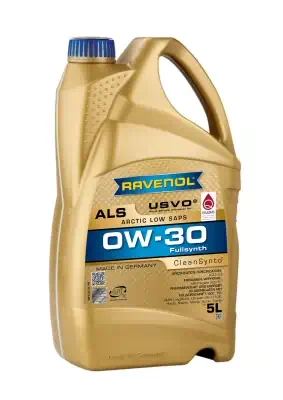 Масло моторное Ravenol 0W-30 ALS C3 синтетическое 5л