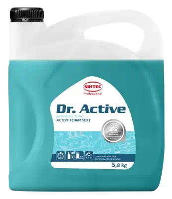 Автошампунь для б/мойки Sintec Dr.Activ Активная пена Active Foam Soft 5.8 кг