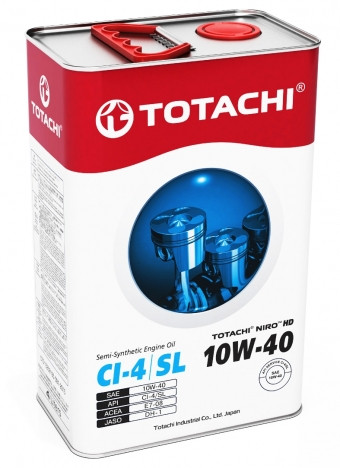 Масло моторное TOTACHI NIRO HD Semi-Synthetic 10/40 API CI-4/SL