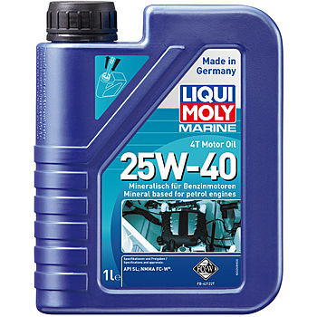 Масло моторное Liqui Moly Marine 4T Motor Oil 25/40 API SL