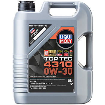 Масло моторное Liqui Moly Top Tec 4310 0/30 ACEA C2