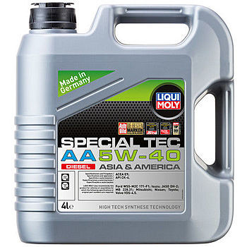 Масло моторное Liqui Moly Special Tec AA Diesel 5/40 API CK-4