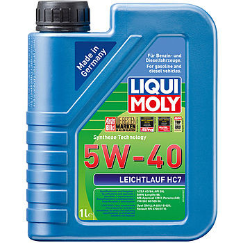 Масло моторное Liqui Moly LeichtLauf HC7 5/40 API SN