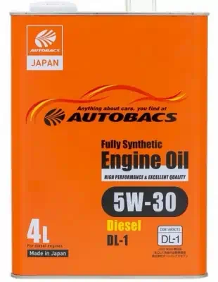 Масло AUTOBACS 5/30 ENGINE OIL FS DIESEL DL-1 синтетическое 4 л