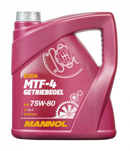 Масло трансмиссионное Mannol MTF-4 Getriebeoel 75/80 API GL-4