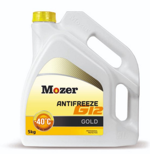 Антифриз MOZER Gold G-12 желтый