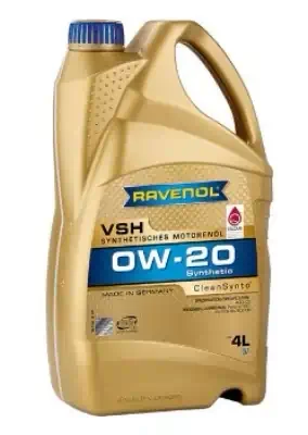 Масло моторное Ravenol 0W-20 VSH C5 синтетическое 4л