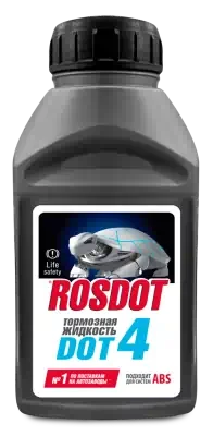 Жидкость тормозная Rosdot-4 супер 250 г Дзержинск