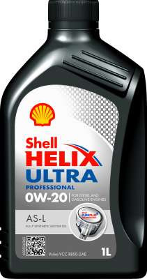 Масло моторное Shell Helix Ultra Professional AS-L 0/20 API SN ACEA C5