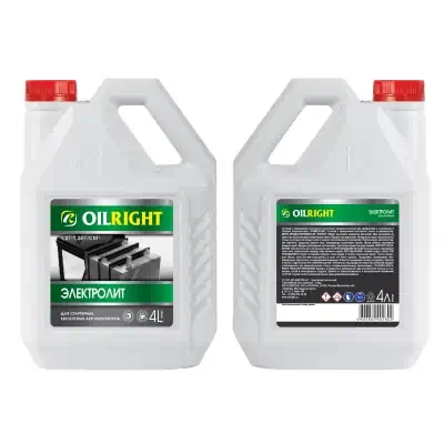 Электролит 1,28 Oil Right 4 л