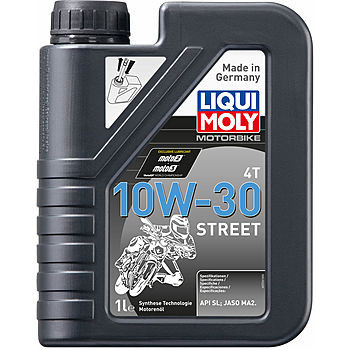 Масло моторное Liqui Moly Motorbike 4T Street 10/30 API SN Plus