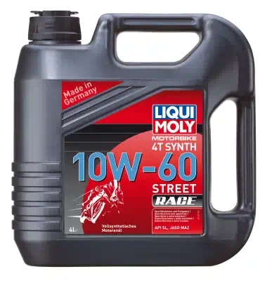 Масло LiquiMoly 4Т 10W-60 Racing Synth SL/МА-2 4л