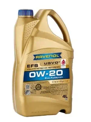 Масло моторное Ravenol 0W-20 EFS C5/С6 SN Plus/GF-6A синтетическое 4л